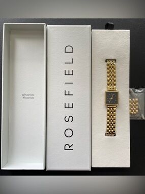 Rosefield Boxy XS in gold